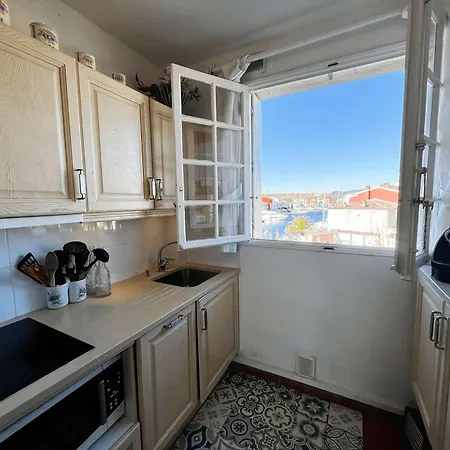 3 Avec Vue Sur Mer, Acces Plage, Parking, A Port - Fr-1-868-3 شقة غريمو
